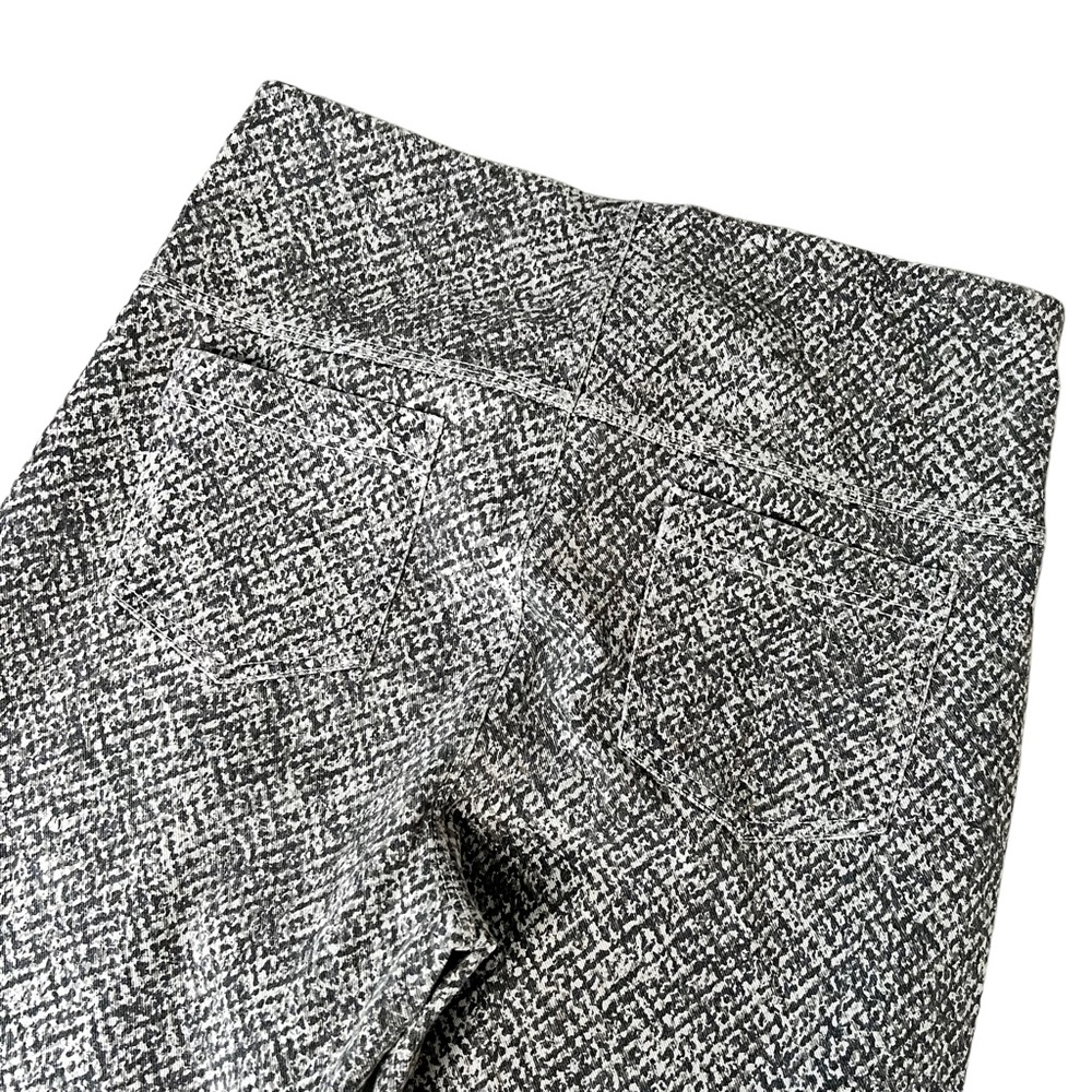 Lyssé Printed Cotton Twill Stretch High Waisted Leggings L - Picture 4 of 13